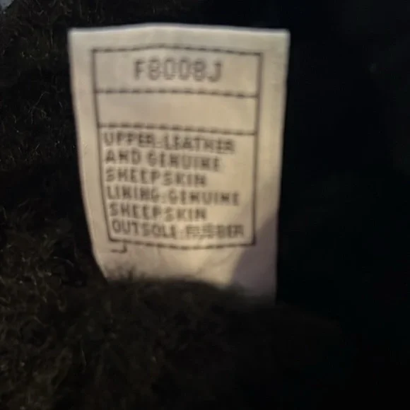 UGG Leather Black Boots - Picture 8 of 8